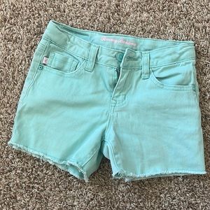 Tommy Bahama Girls Shorts Size 8 Turquoise